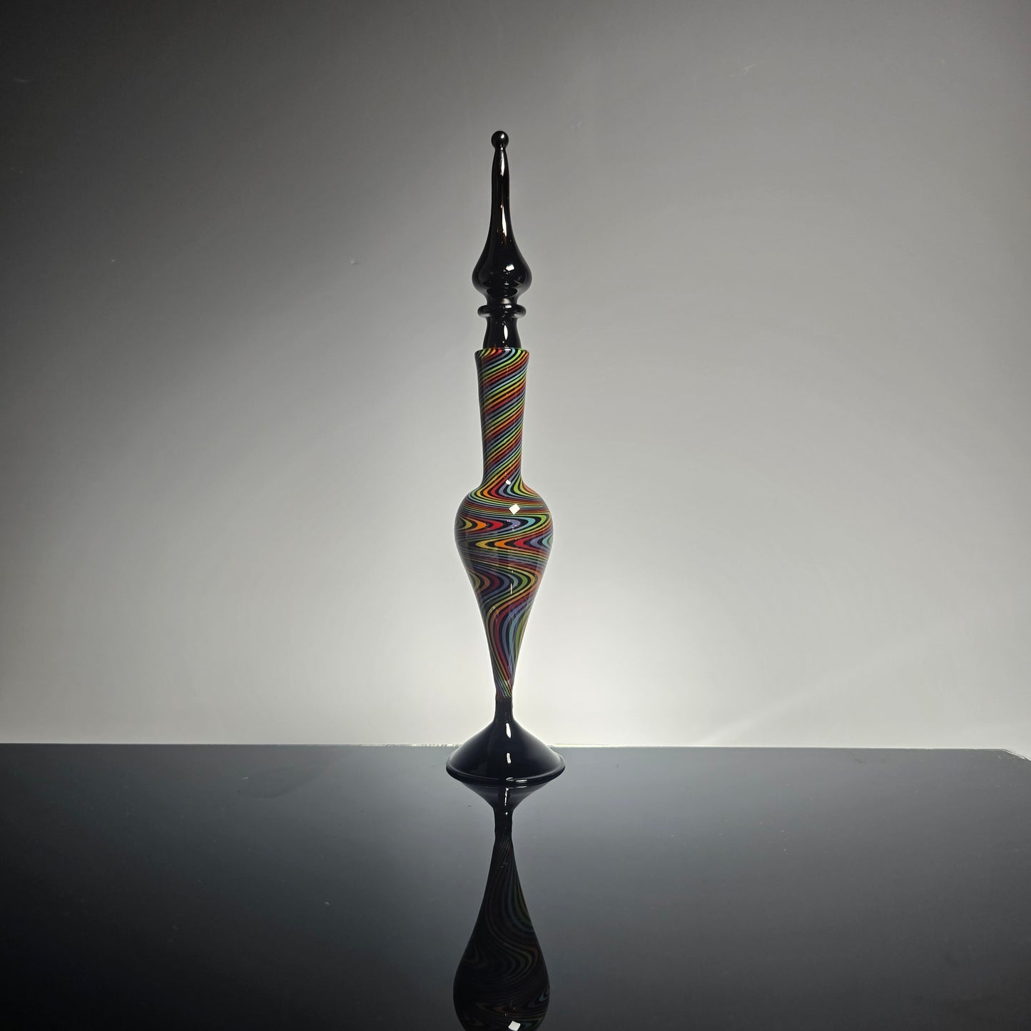 Black Rainbow Perfume Potion Bottle #0855