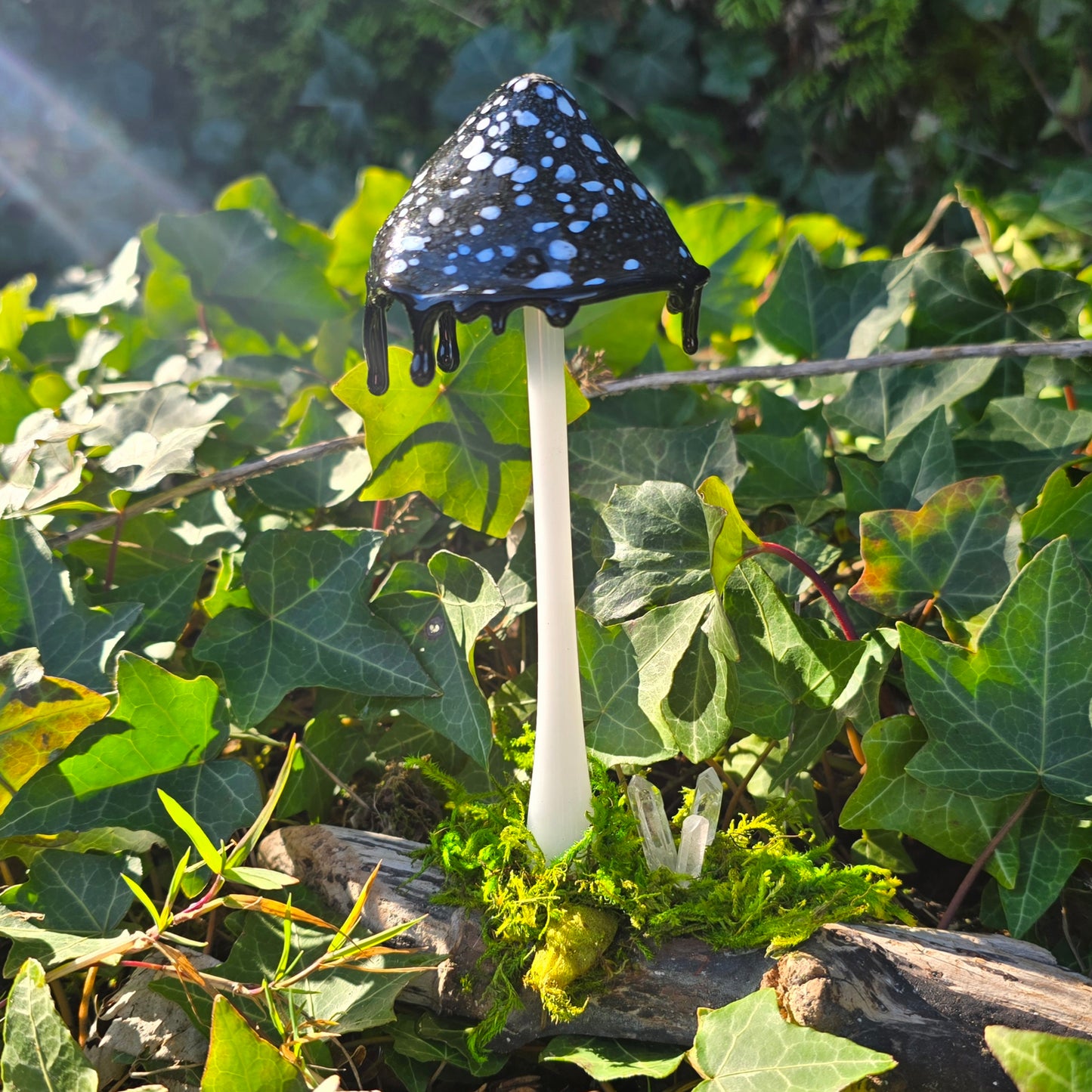 Inky Cap Mushroom Sculpture #0862