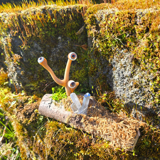 Eyeball Moss Plant Sculpture #0866