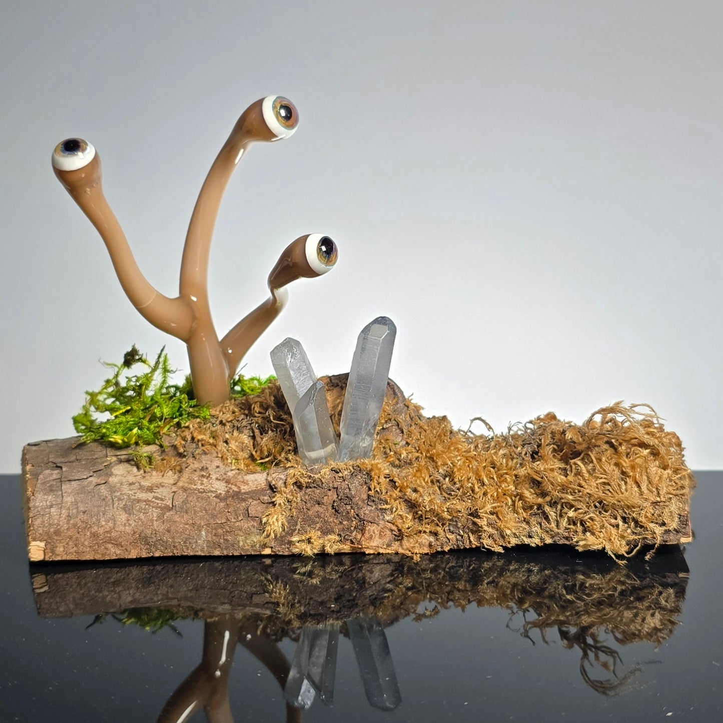 Eyeball Moss Plant Sculpture #0866