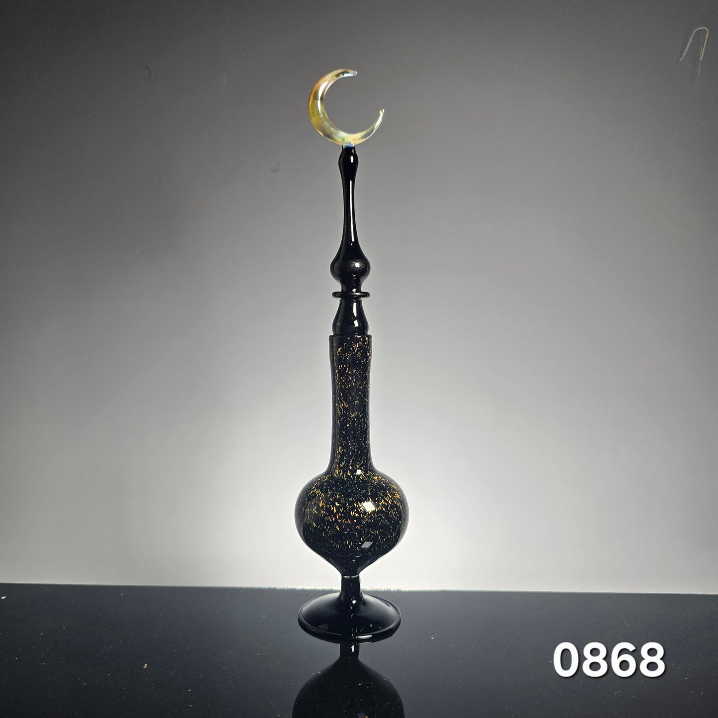 Dichroic Moon Perfume Potion Bottle #0868