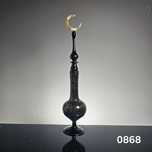 Dichroic Moon Perfume Potion Bottle #0868