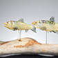 Trout and Salmon Fish Sculptures, 2025 #0901