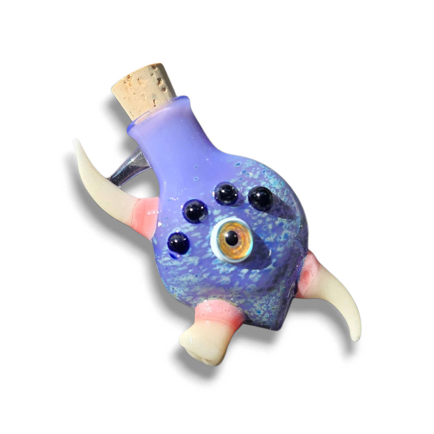 Eyeball Monster Potion Bottle Necklace #0946