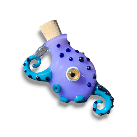 Eyeball Monster Potion Bottle Necklace #0945