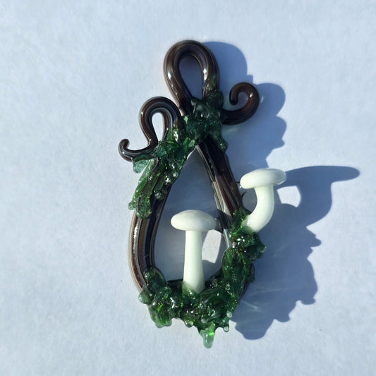 Glowing Mushroom Fairy Ring Necklace