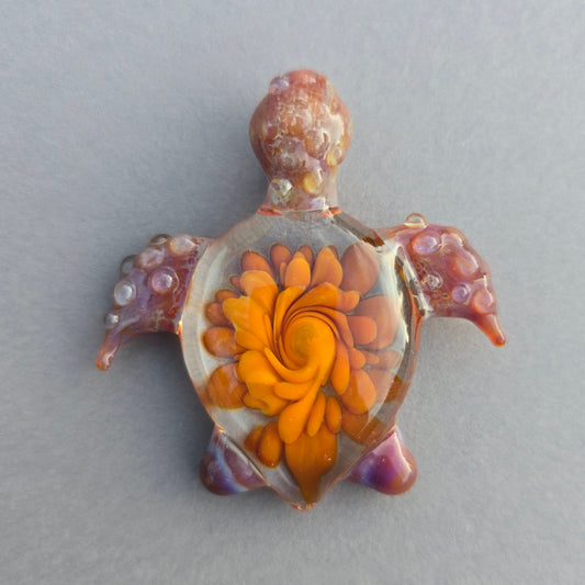 Handmade Sea Turtle Pendant – Ocean-Inspired Jewelry, 2026 Collection