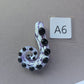 Handmade Glass Tentacle Pendant – Ocean-Inspired Jewelry, 2026 Collection