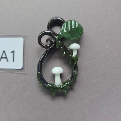 Glowing Mushroom Fairy Ring Necklace