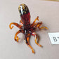 Handmade Glass Octopus Figurine Collection – Borosilicate Glass Ocean Décor