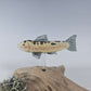 Trout and Salmon Fish Sculptures, 2025 #0960