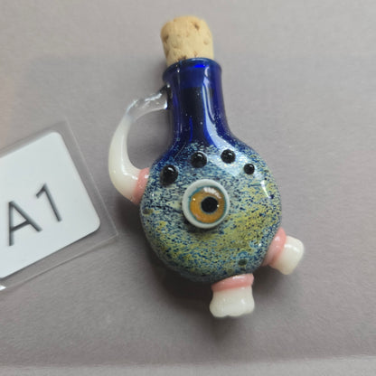 Eyeball Monster Potion Bottle Necklace Collection (Copy)