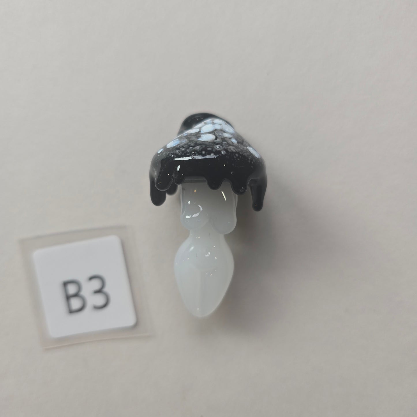 Goddess Necklace, Inky Cap Mushroom Goddess Pendant