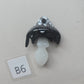Goddess Necklace, Inky Cap Mushroom Goddess Pendant