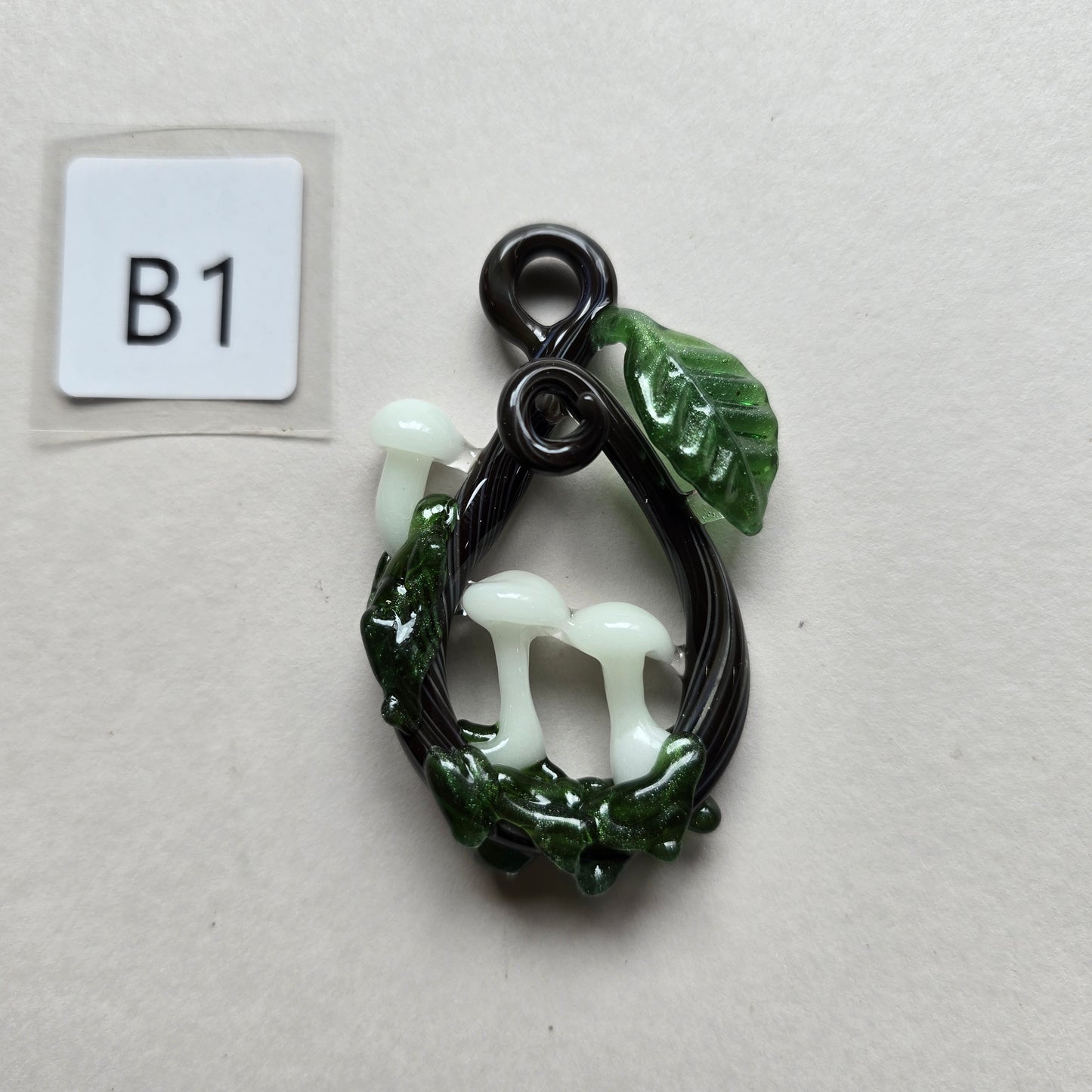 Glowing Mushroom Fairy Ring Necklace