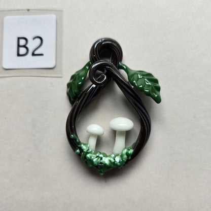 Glowing Mushroom Fairy Ring Necklace