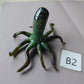 Handmade Glass Octopus Figurine Collection – Borosilicate Glass Ocean Décor