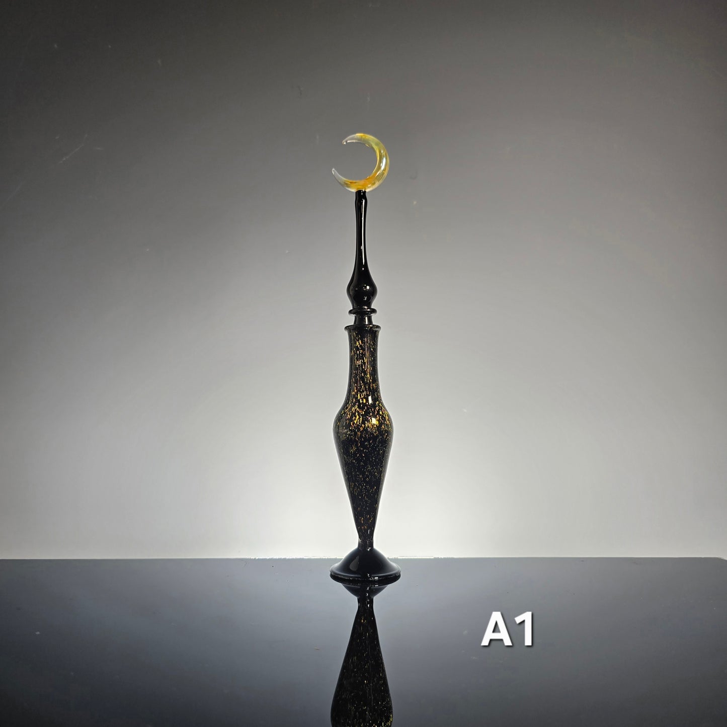 Dichroic Moon Perfume Potion Bottle Collection, Gold