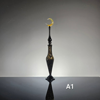 Dichroic Moon Perfume Potion Bottle Collection, Gold