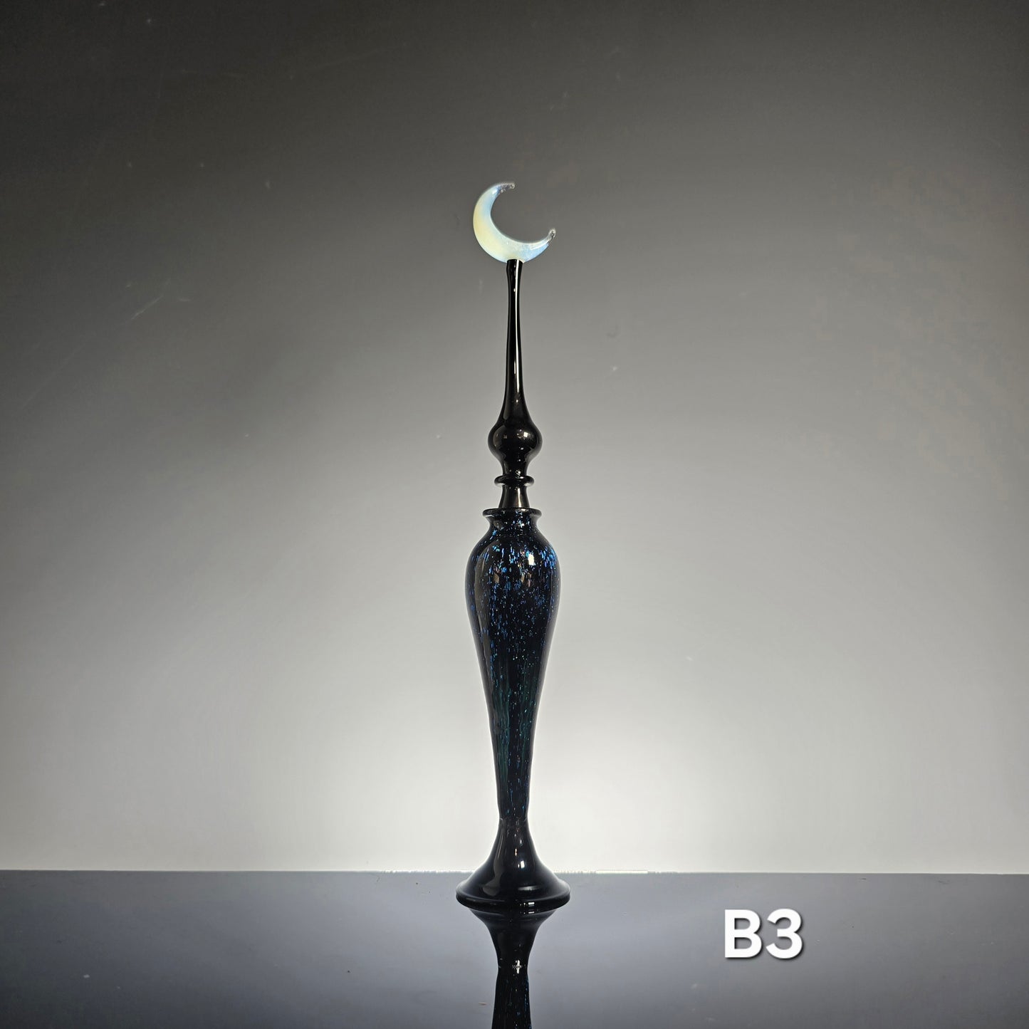 Dichroic Moon Perfume Potion Bottle Collection, Blue