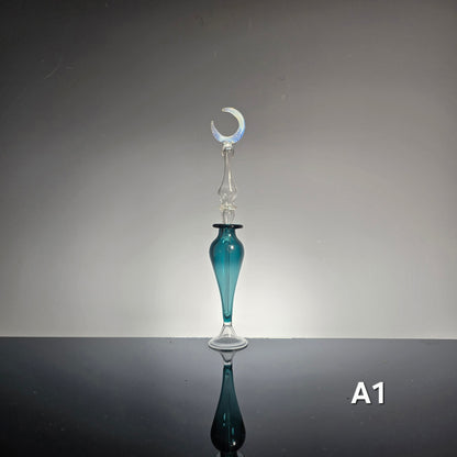 Moon Potion Bottle Collection - Handblown Glass Perfume Bottles