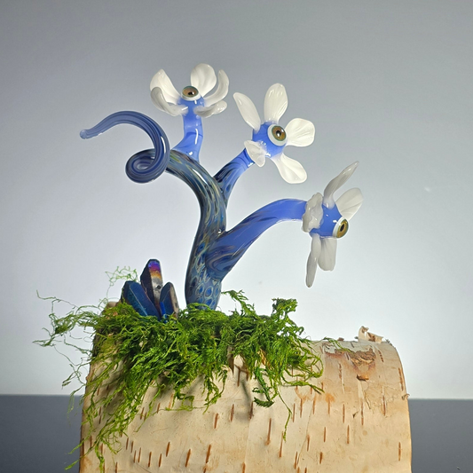Eyeball Monster Plant Sculpture #0975