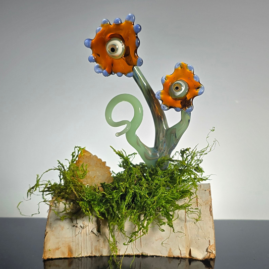 Eyeball Monster Plant Sculpture #0976