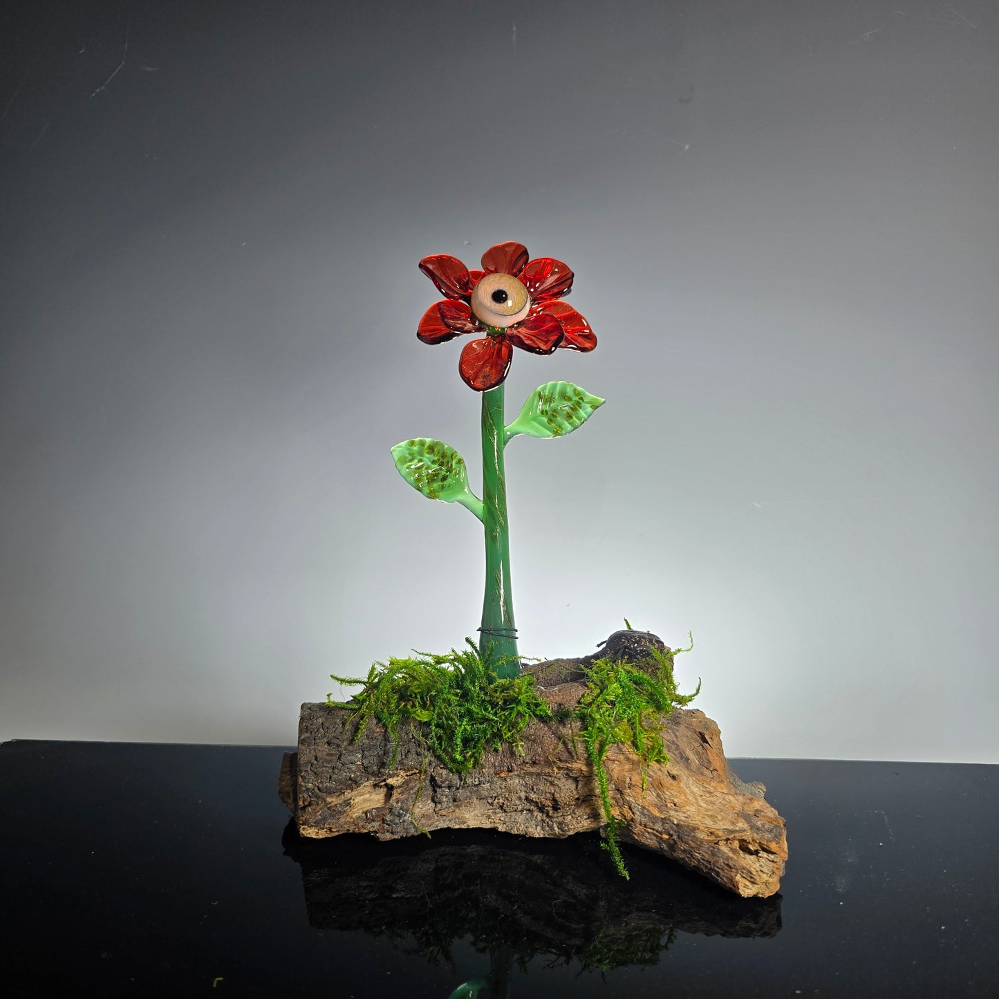 Eyeball Monster Plant Sculpture #0982