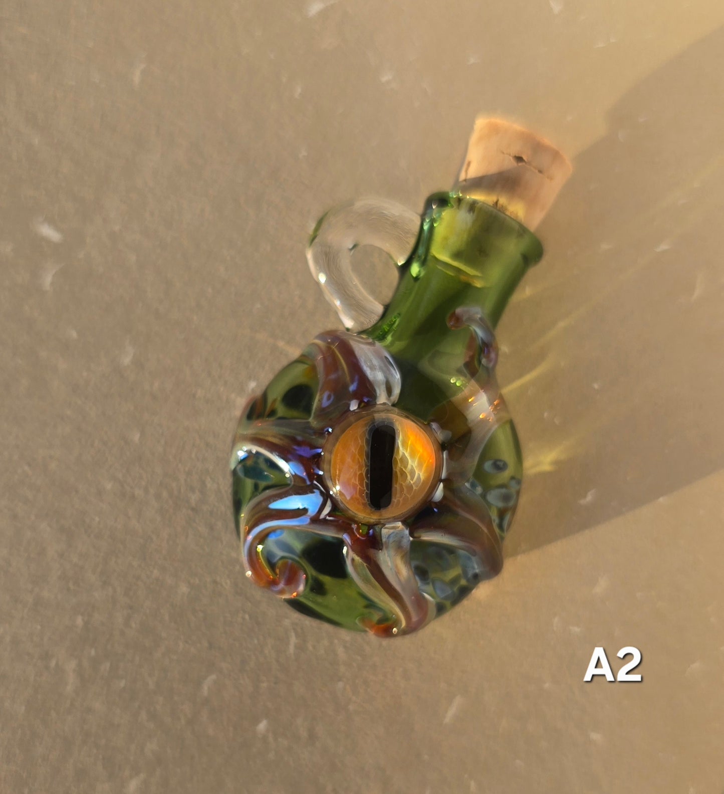 Eyeball Monster Potion Bottle Necklace Collectio