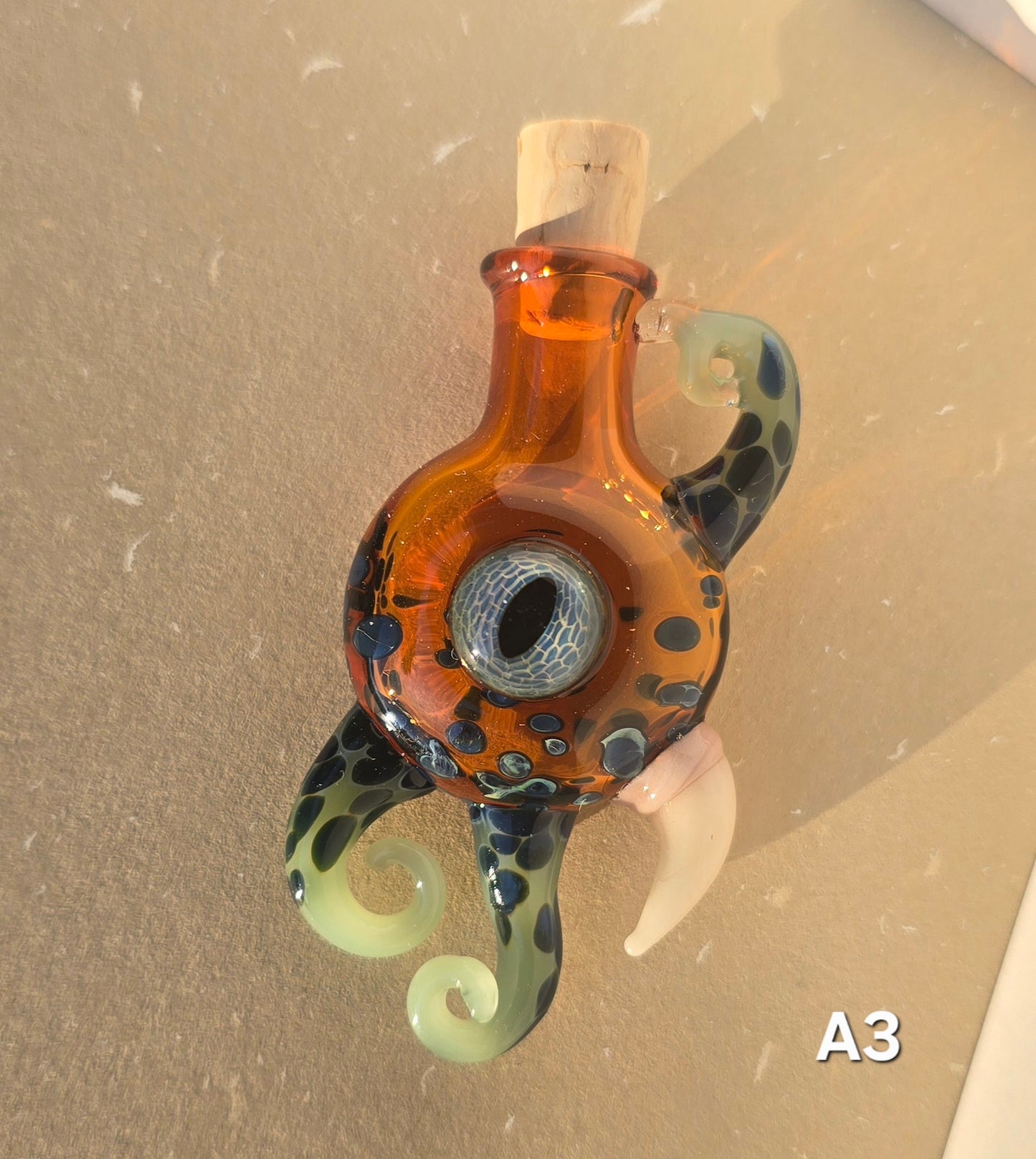 Eyeball Monster Potion Bottle Necklace Collectio