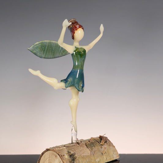 Green Fairy Figurine #0987