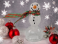 Handblown Glass Snowman Ornament & Figurine Collection