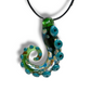 Handmade Glass Tentacle Pendant – Ocean-Inspired Jewelry