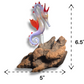 Seahorse Sculptures with California Wildfire Driftwood #0897