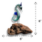 Seahorse Sculptures with California Wildfire Driftwood #0896