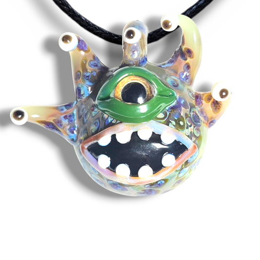 Beholder eyeball Monster Pendant #0939