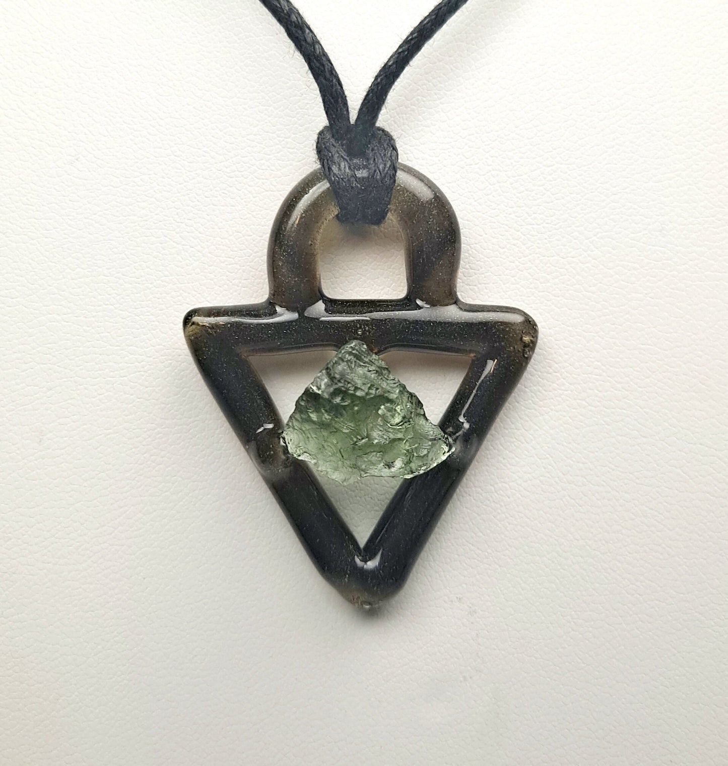 Limited Edition Moldavite and Glass Necklace Collection