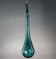 Hand Blown Glass Teal Ornament Collection