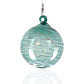 Hand Blown Glass Teal Ornament Collection