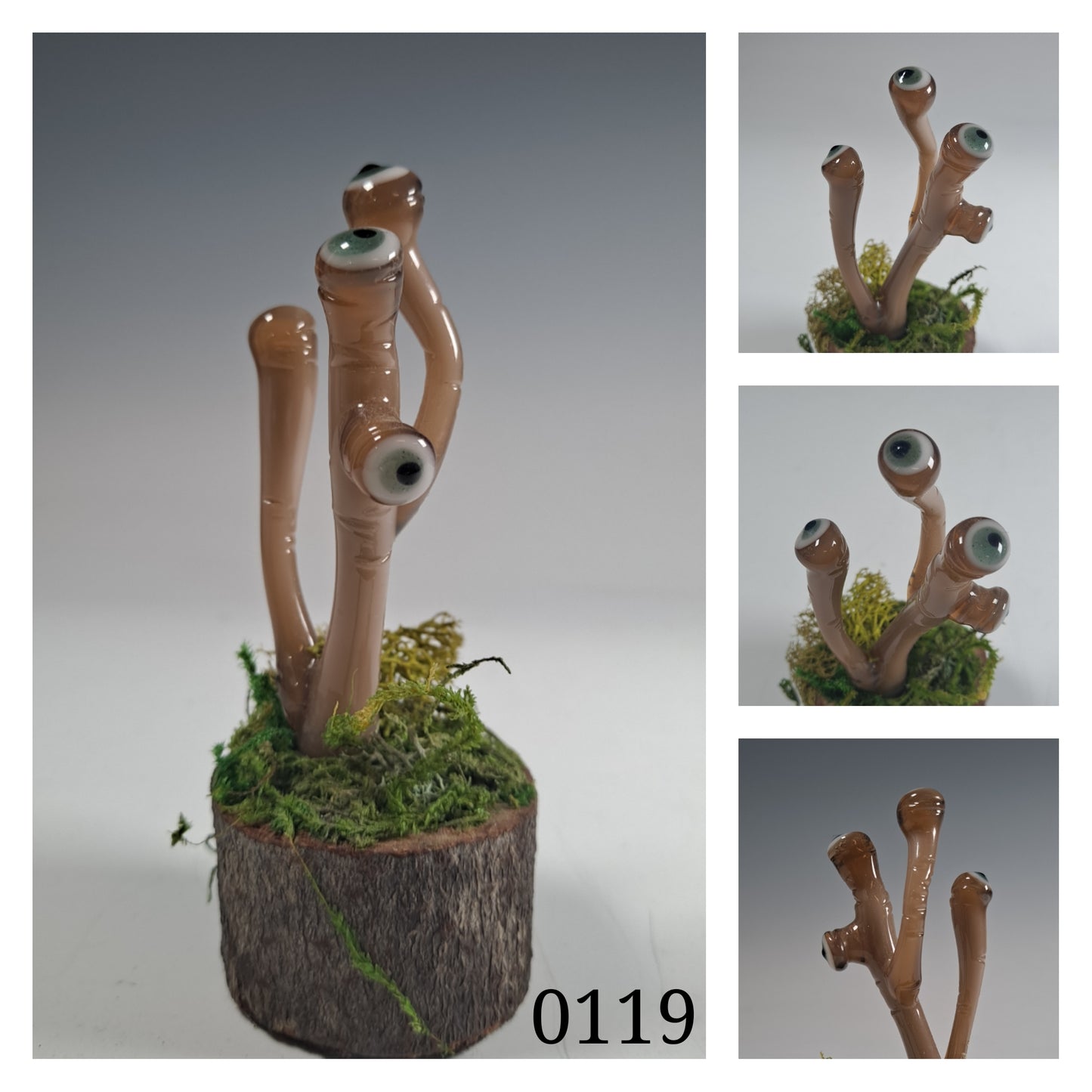 Eyeball Monster Plant Sculpture Collection