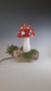 Amanita Mushroom Lamp