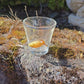 Banana Slug Shot Glass - Handmade Borosilicate Glass