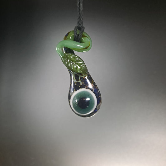 Limited Edition, Eyeball Sprout Pendant, #A0072, Ready to Ship