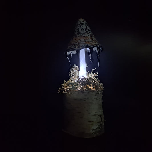 Inky Cap Mushroom Night Light, A0106, Ready to Ship