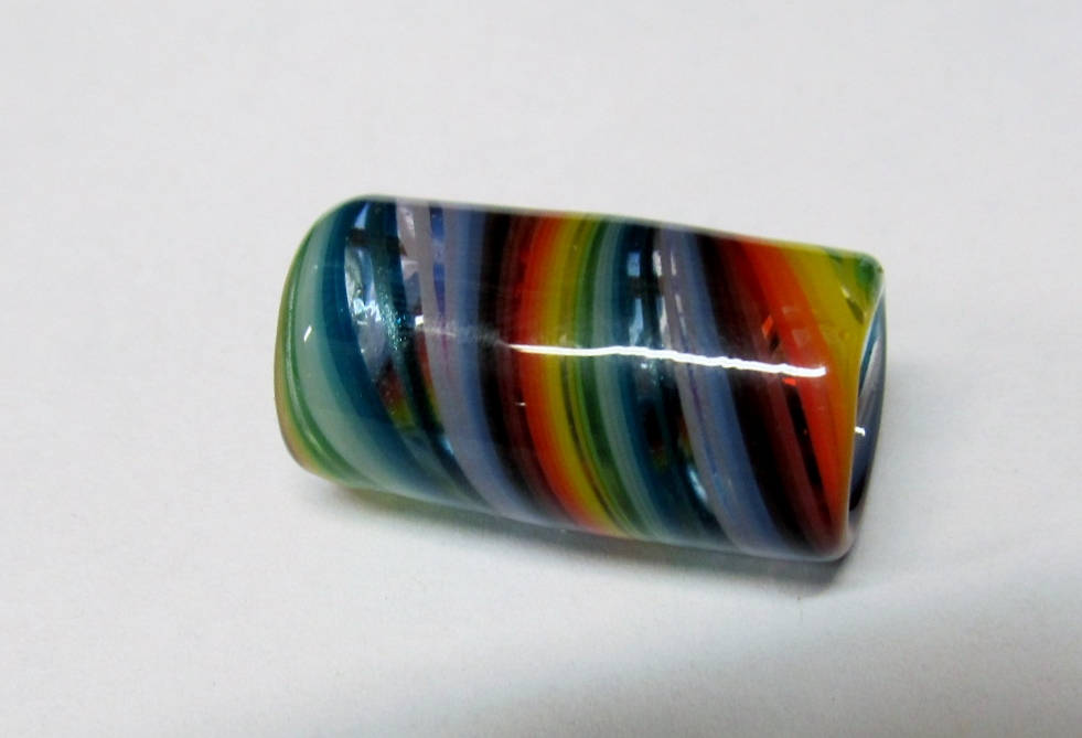 Taste the Rainbow Glass Dread Bead, CUSTOM Style and sizes Options