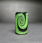 Leafy Green Glass Dread Bead, CUSTOM Style and sizes Options