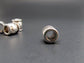 2 pack Metal barrel dread lock bead or beard beads 7mm bead hole, , Loc Jewelry, Loc Accessories, Dreadlock beads, metal dread bead