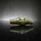 African brass Spiral cone Dread Bead - 4mm bead holes - Brass dread bead, Large hole beads, 4D049, , metal dread bead, metal dread bead