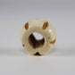 Notched Bone Dread Bead // 6 - 12mm Bead Holes // Dreadlock Beads, Dread Jewelry, Dread Accessories, Large Hole Beads, Hair Beads, B08