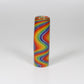 New Rainbow Glass Dread Bead, CUSTOM Style and sizes Options